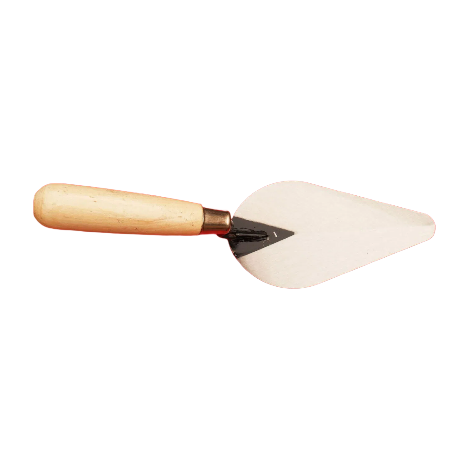 Wholesale Flat Trowel with Half Polished Carbon Steel Blade and Wood Handle for Builders