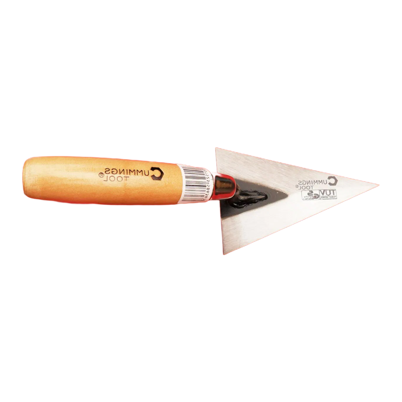 Wholesale Flat Trowel with Half Polished Carbon Steel Blade and Wood Handle for Builders
