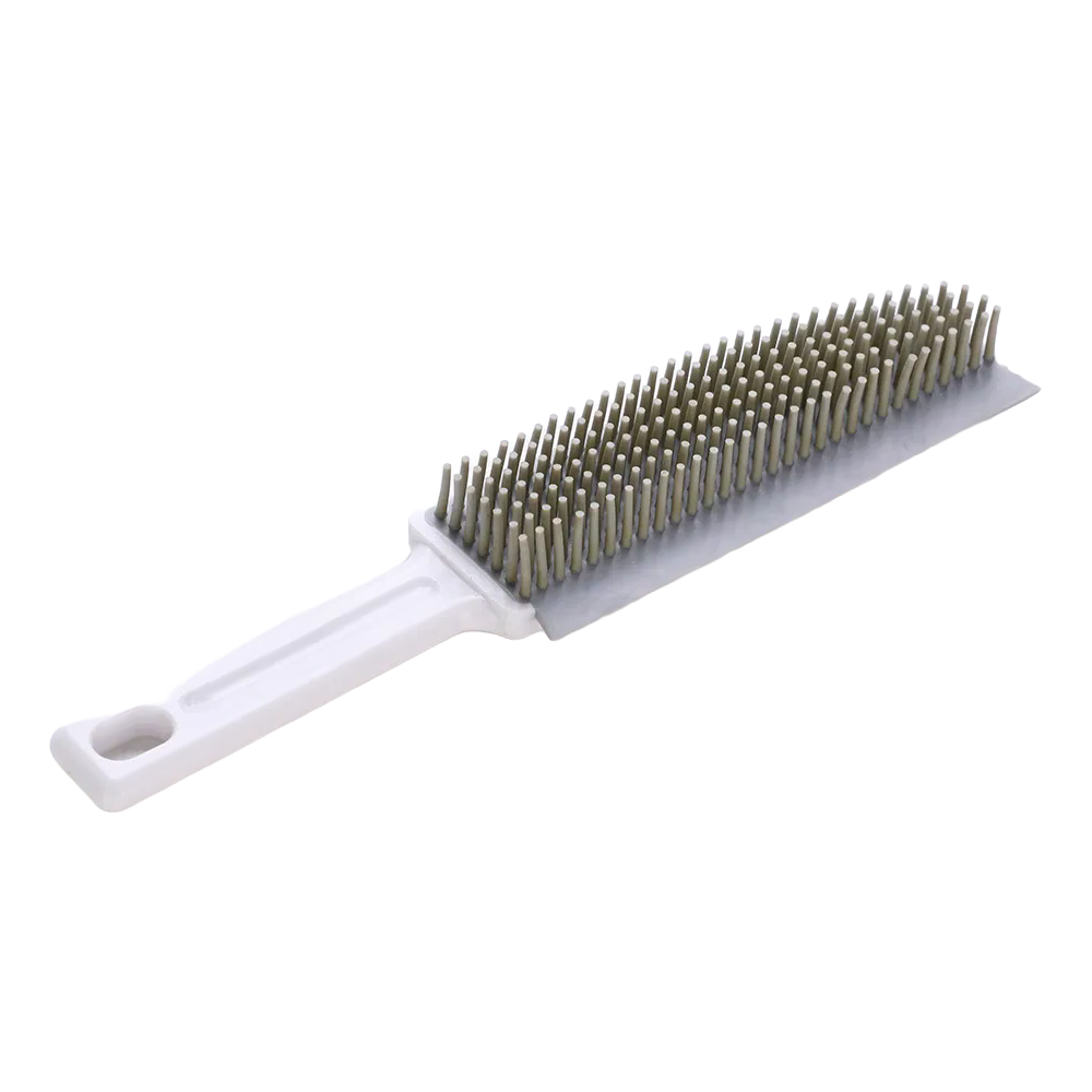 High Quality Plastic Handle TPR Bristle Cleaning Brush for Kitchen and Household Use
