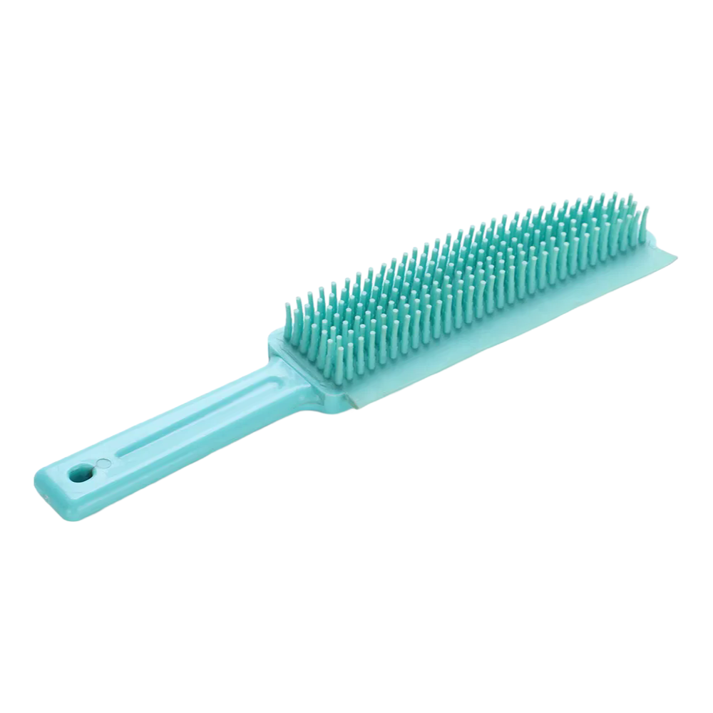 High Quality Plastic Handle TPR Bristle Cleaning Brush for Kitchen and Household Use