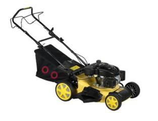 20 Inch Rotary Blade Gas Powered Lawn Mower with 6-8 Inch Wheels for Easy Maneuvering