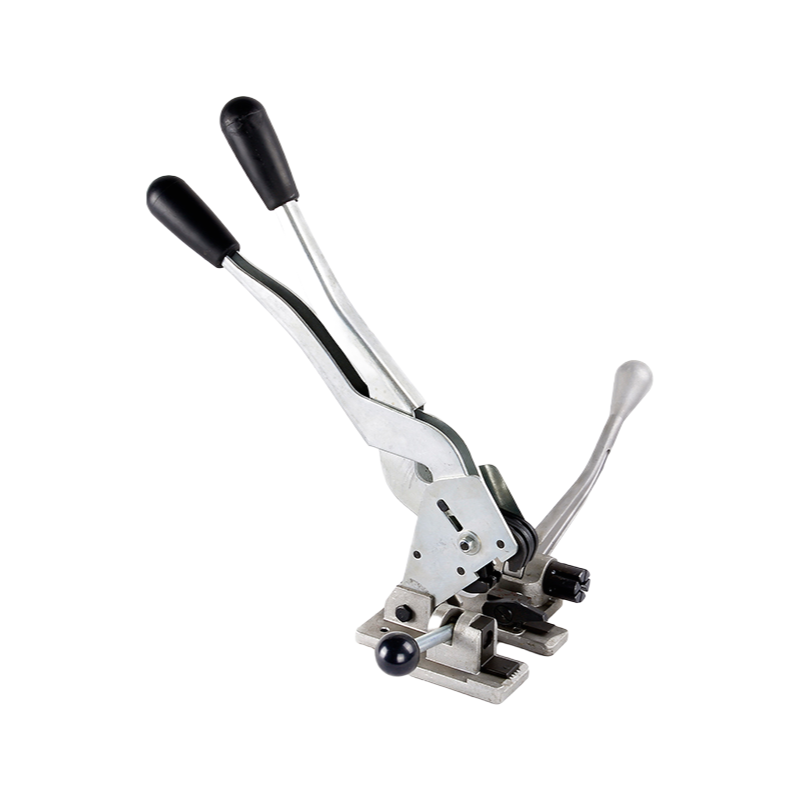 SD3IN1 Manual Strapping Tool with Tensioner Sealer Cutter for Heavy Duty Packaging