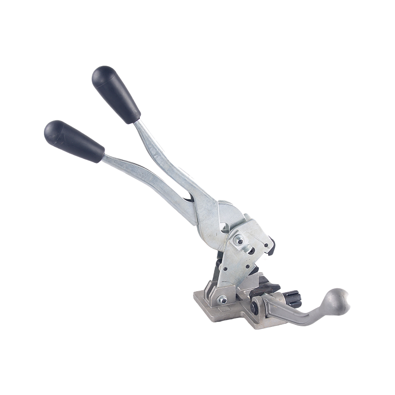 SD3IN1 Manual Strapping Tool with Tensioner Sealer Cutter for Heavy Duty Packaging
