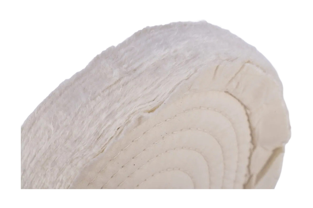 Durable 45° Bias Cut Cotton Buffing Wheels - Bulk & OEM Orders Available