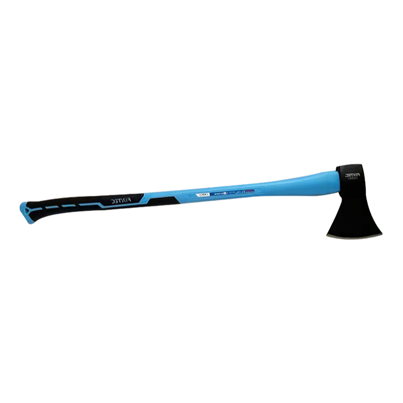 Bulk Order 1500g Black Painted Heat Treated Camp Axe with Two-Tone Fiberglass Handle