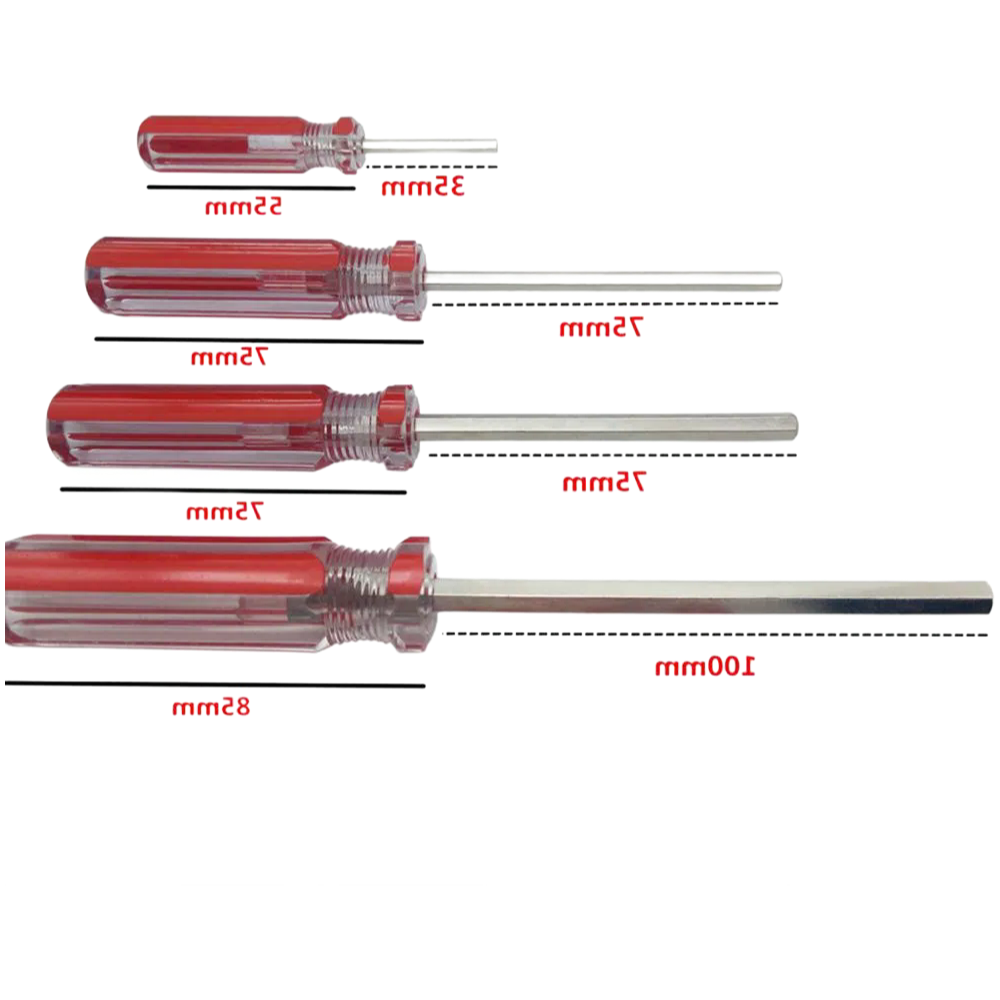 Qixin Slotted Screwdriver Copper Nickel Alloy Straight Type Hand Tool for Product Repair