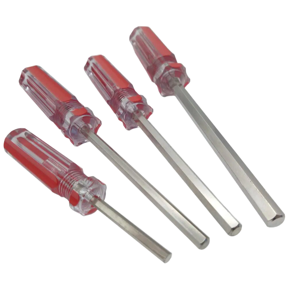 Qixin Slotted Screwdriver Copper Nickel Alloy Straight Type Hand Tool for Product Repair