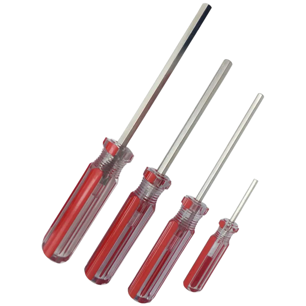Qixin Slotted Screwdriver Copper Nickel Alloy Straight Type Hand Tool for Product Repair