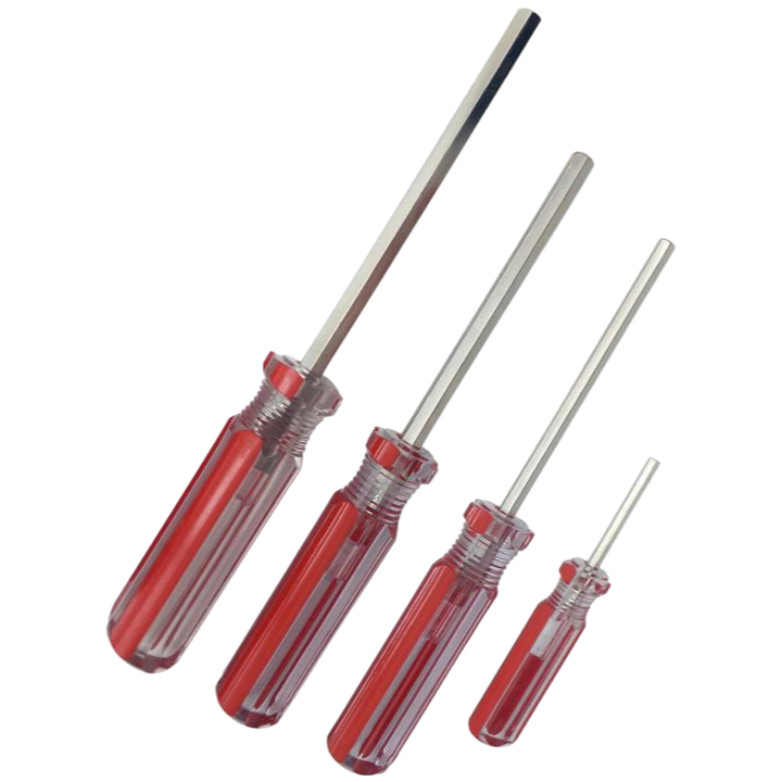 Qixin Slotted Screwdriver Copper Nickel Alloy Straight Type Hand Tool for Product Repair