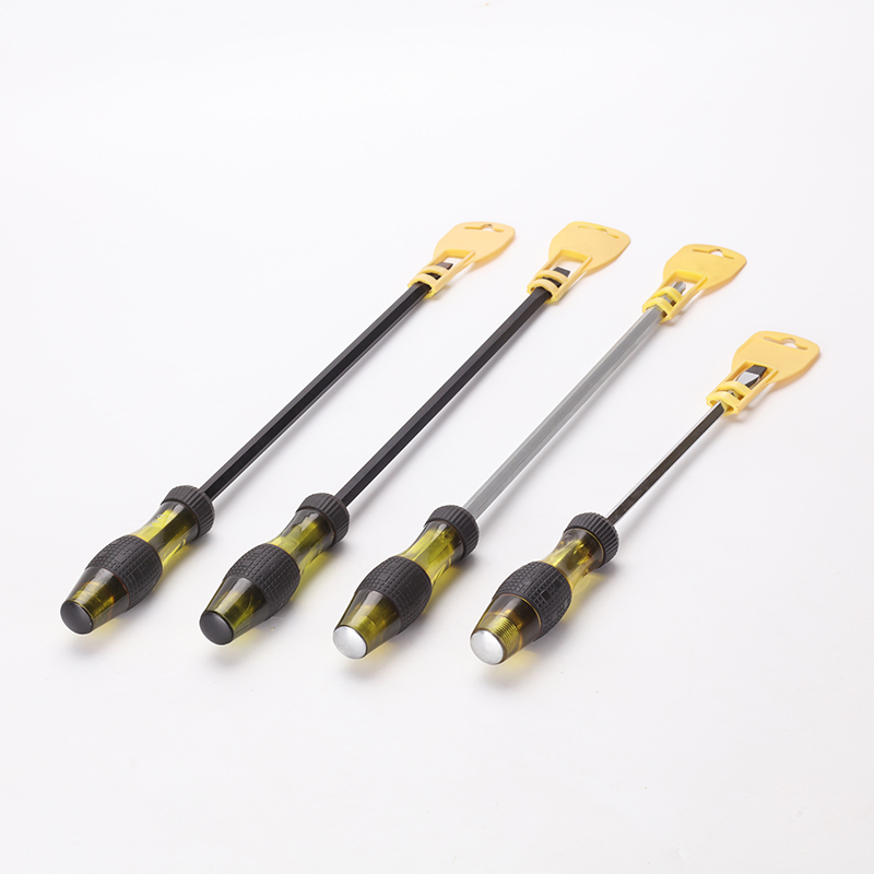 Industrial-Grade Magnetic Tip Stubby Screwdrivers Set - Phillips and Slotted Types