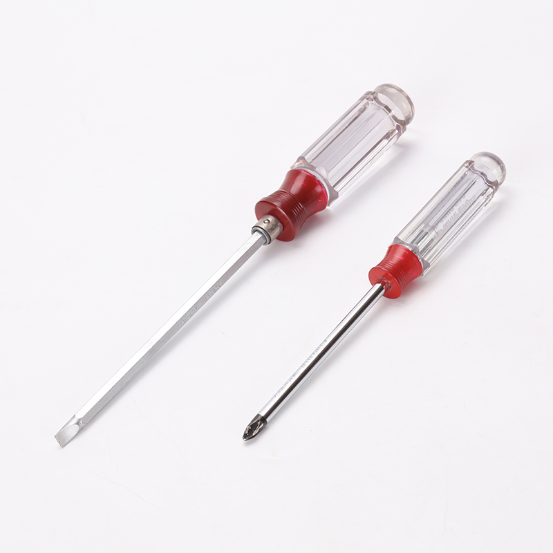 Industrial-Grade Magnetic Tip Stubby Screwdrivers Set - Phillips and Slotted Types