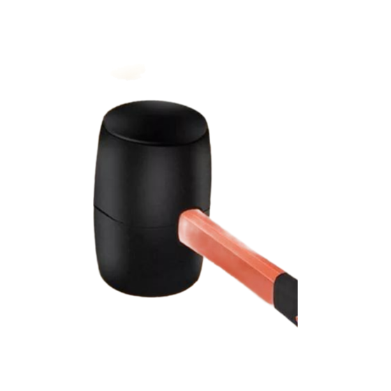 Wholesale OEM/ODM Rubber Hammer with Durable Rubber & Fiberglass Material for Machinist Household Tool Set