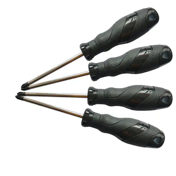 Two Way Ratchet Screwdriver Set - Mini Plastic Handle Screwdriver with S2 Alloy Steel Blade