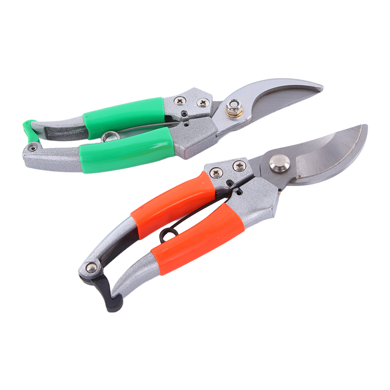 Professional Bypass Pruning Shears with Safety Lock - Heavy Duty Garden Scissors for Precise Plant Trimming