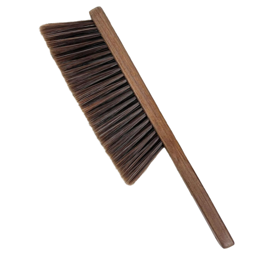 Soft Bristle Hand Broom Cleaning Brush - Dusting Brush for Bed, Furniture & Car Detailing