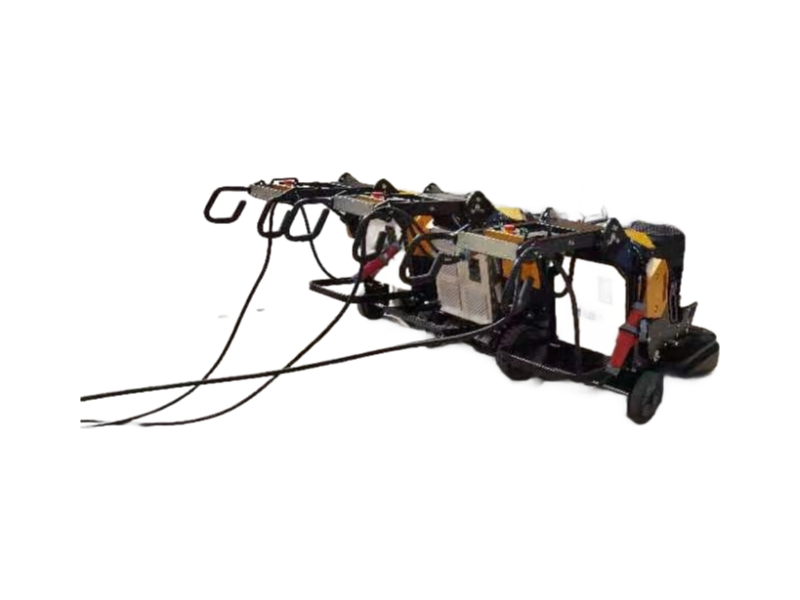 Professional Hand Push Square Head Concrete Floor Grinder with Remote Control - Heavy Duty Floor Polishing Machine