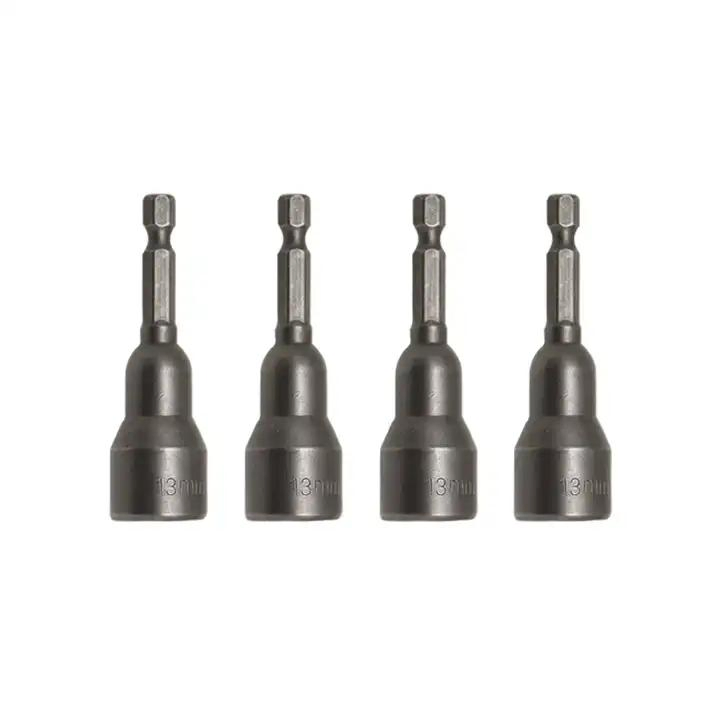 Professional Impact Socket Wrench Set - Chrome Vanadium Steel 13mm Manual Wrench Kit