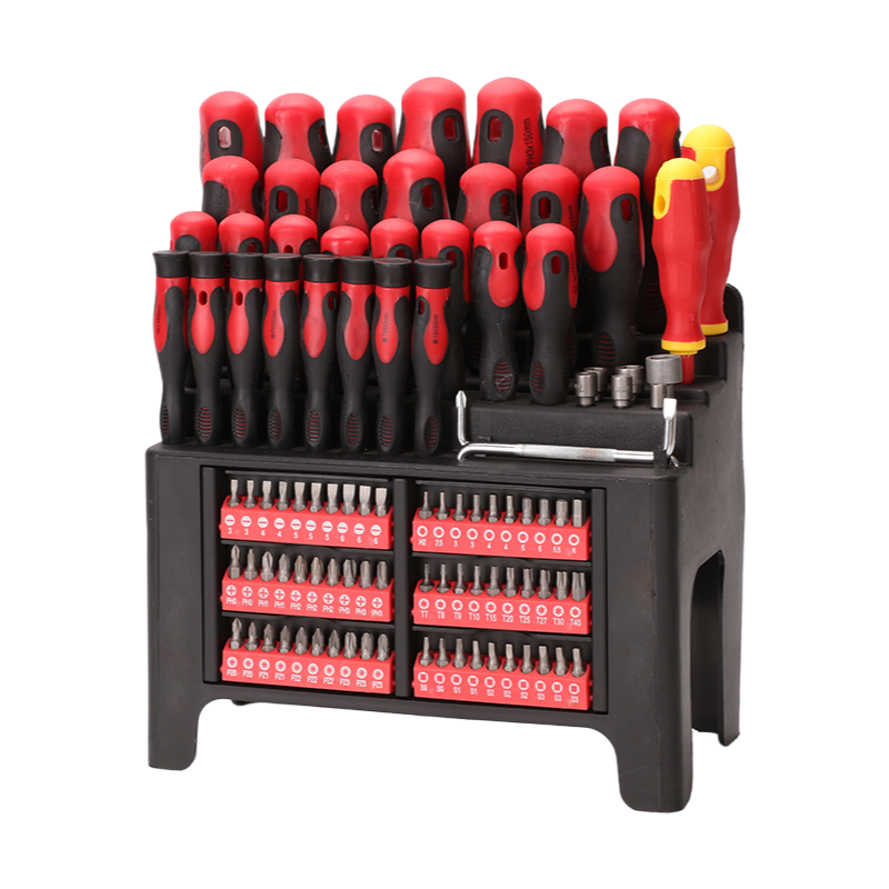 Professional 7-Piece Screwdriver Set with CR-V Steel Blades for Home Repair and DIY Projects