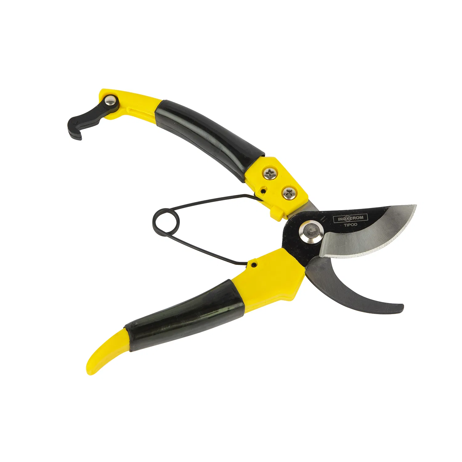 Professional Bypass Garden Pruning Shears with Safety Lock - Sharp Carbon Steel Blades for Precise Cutting