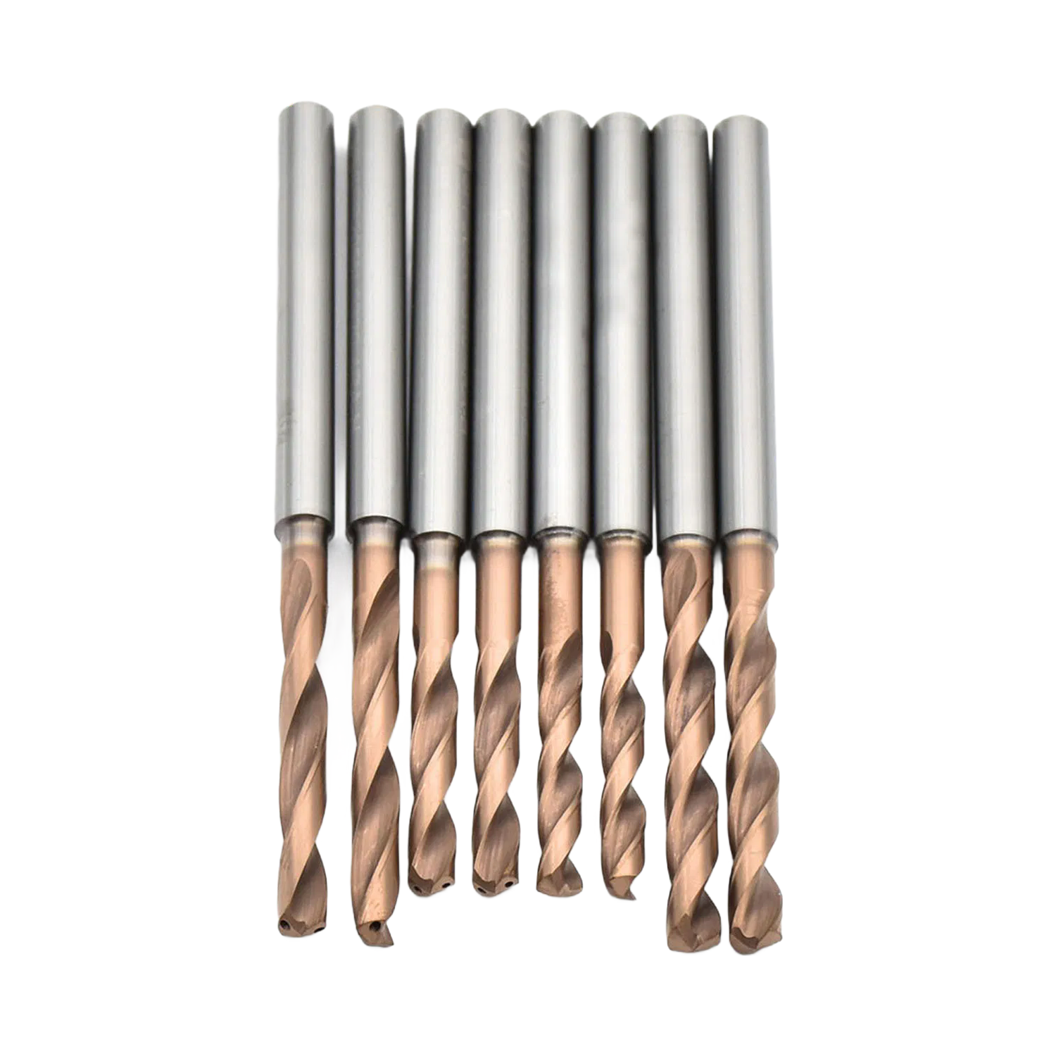 High Precision Tungsten Carbide Drill Bits 2F/3F with Inner Coolant for CNC Milling