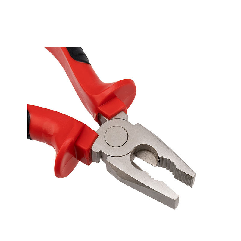 Professional 160mm 6-Inch Combination Pliers with Non-Slip PVC Handle for Cutting and Gripping
