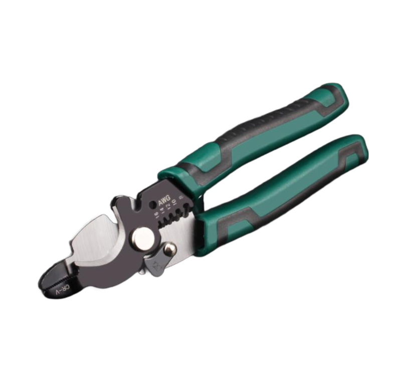 Professional Multifunction Wire Stripper Pliers - Electrical Copper Cable Cutter Tool with Stainless Steel Blade