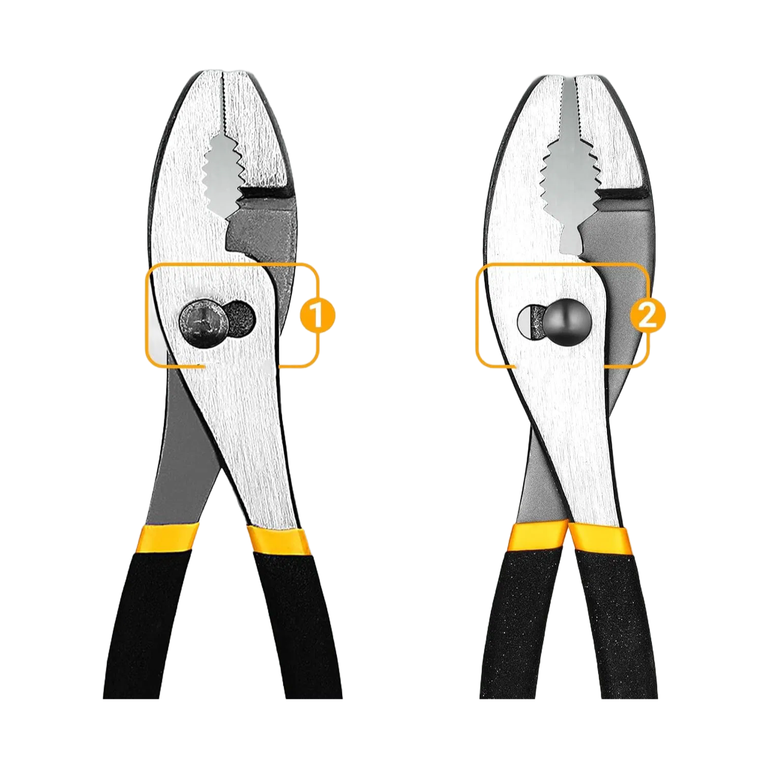 10 Inch Slip Joint Pliers - High Carbon Steel Adjustable Groove Joint Pliers for Professional Mechanics