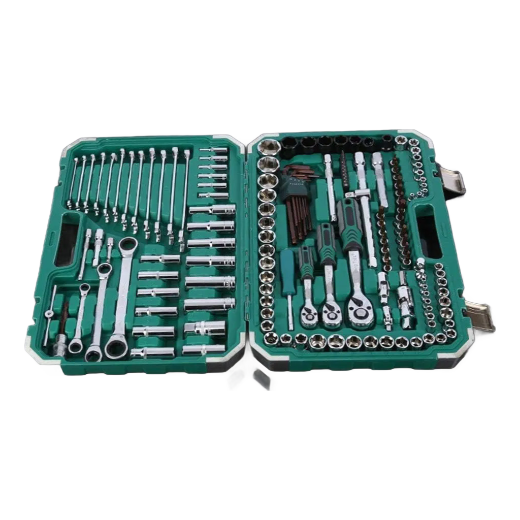 151-Piece Professional Tool Kit with Chrome Vanadium Steel Tools for Home and Auto Repair