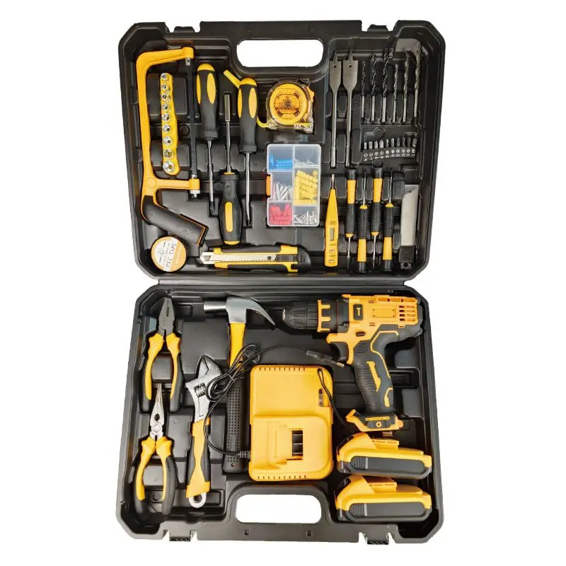 Professional 12V-24V Cordless Impact Drill with Lithium-Ion Battery - High Torque Electric Screwdriver for DIY and Construction