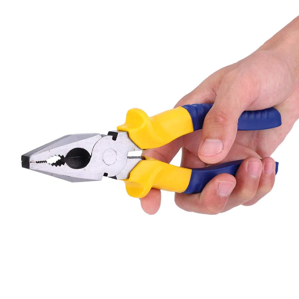 8 Inches Professional Wire Cutting Pliers - 45# Carbon Steel Nippers for Electrical & Industrial Use