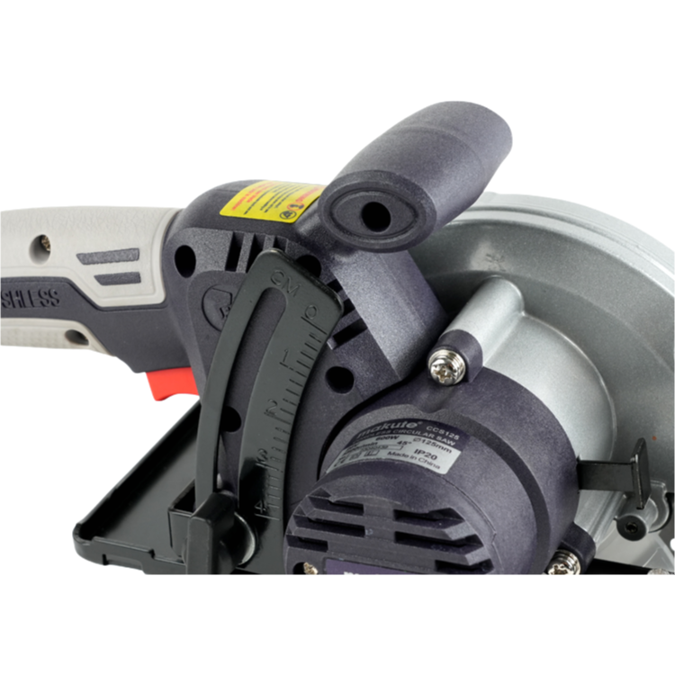 Makute 20V Brushless Cordless Circular Saw - 125mm Portable Wood Cutting Tool with Lithium Battery