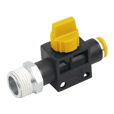 PLJ Type Pneumatic Quick Connect Fittings for Polyurethane & Nylon Tubing - One-Touch Air Pressure Connectors