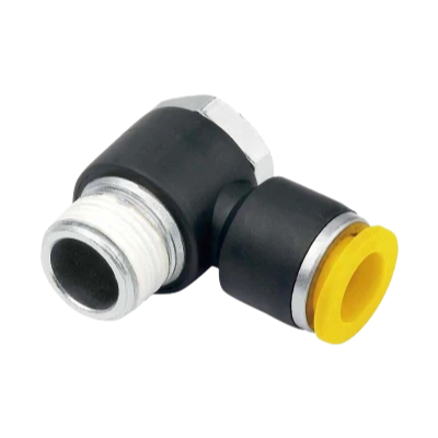 PLJ Type Pneumatic Quick Connect Fittings for Polyurethane & Nylon Tubing - One-Touch Air Pressure Connectors