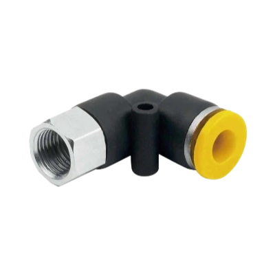 PLJ Type Pneumatic Quick Connect Fittings for Polyurethane & Nylon Tubing - One-Touch Air Pressure Connectors