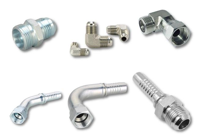 4T BSPT Male Plug Hydraulic Tube Fitting - High Pressure Carbon Steel Combination Joint Fittings