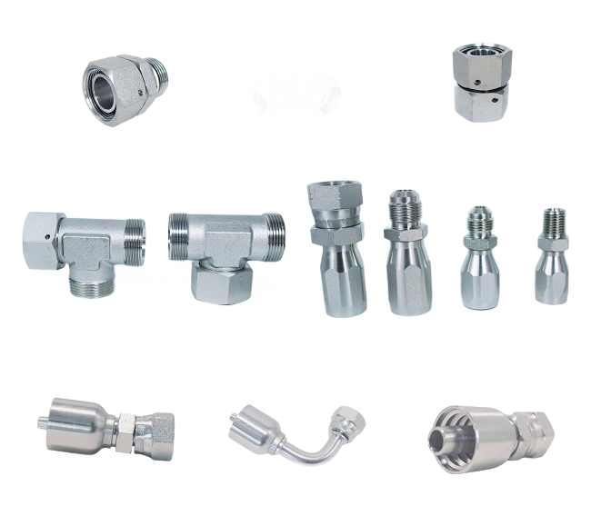 4T BSPT Male Plug Hydraulic Tube Fitting - High Pressure Carbon Steel Combination Joint Fittings