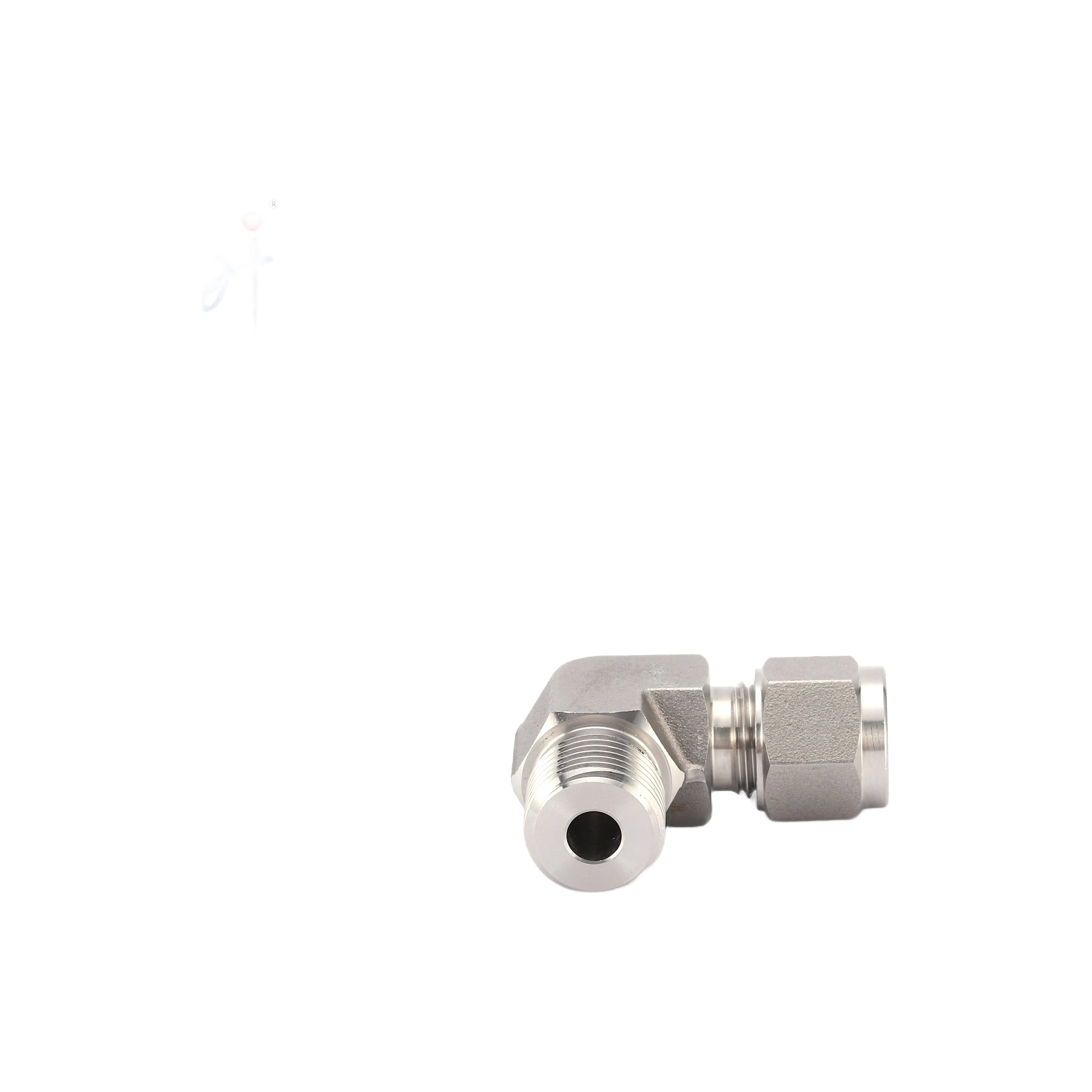 High Pressure Stainless Steel Tube Fittings - Dual Ferrules Compression Union Elbows for Industrial Applications