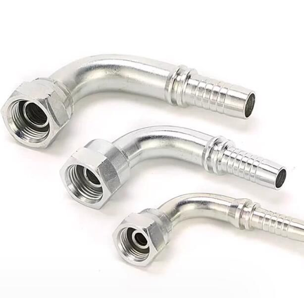 Premium Carbon/Stainless Steel Hydraulic Crimping Hose Fittings - American Combination Joint Fittings for Industrial Applications