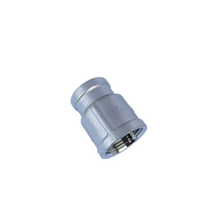 304/201 Stainless Steel Reducing Socket Pipe Fitting - BSPT/NPT Threaded Connection for High Pressure Applications