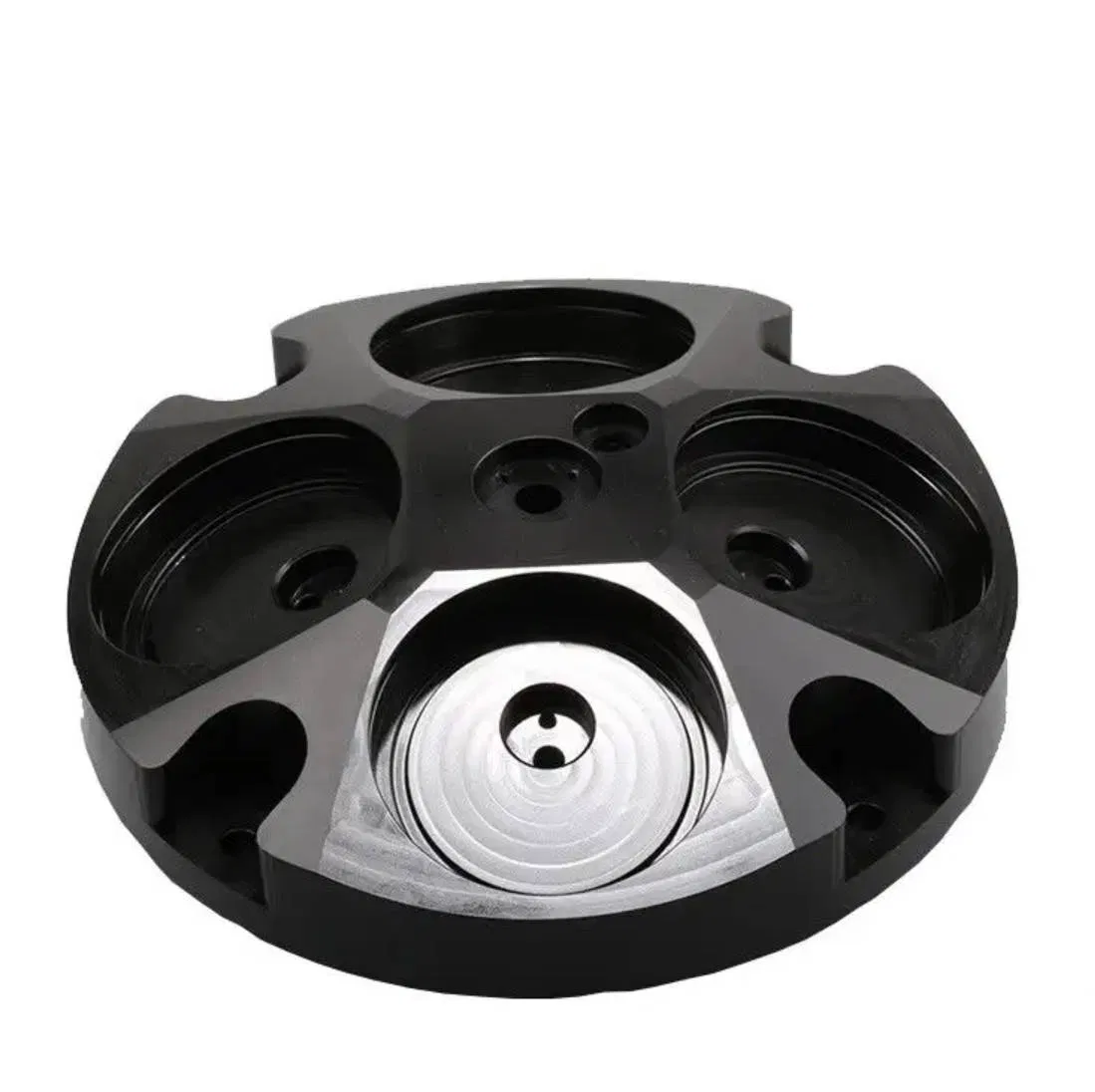 High Precision CNC Machined 45# Steel Carburizing Flange Joint Fittings for Industrial Applications