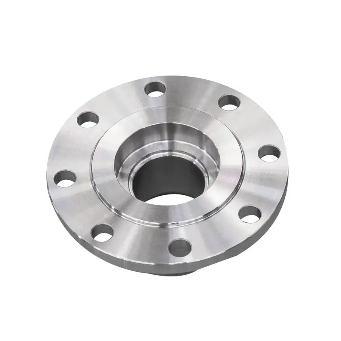 High Precision CNC Machined 45# Steel Carburizing Flange Joint Fittings for Industrial Applications