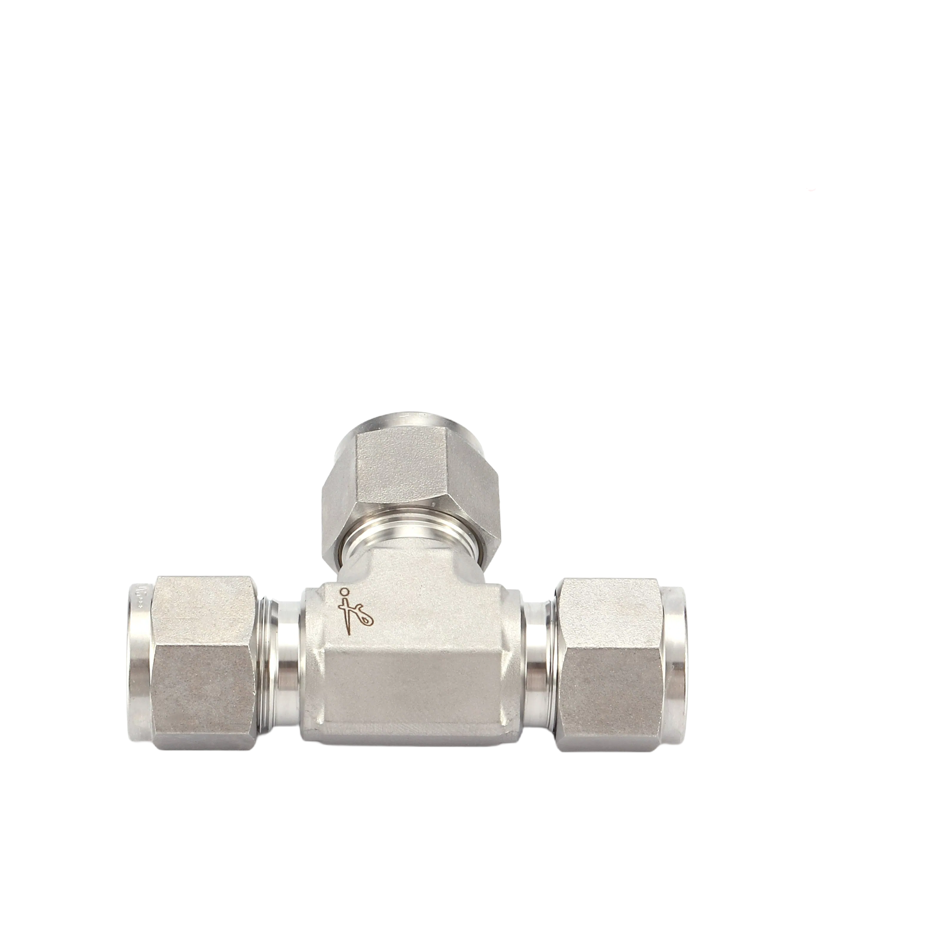 ISO Certified Stainless Steel Tube Unions - High Temperature Resistance Up To 649°C