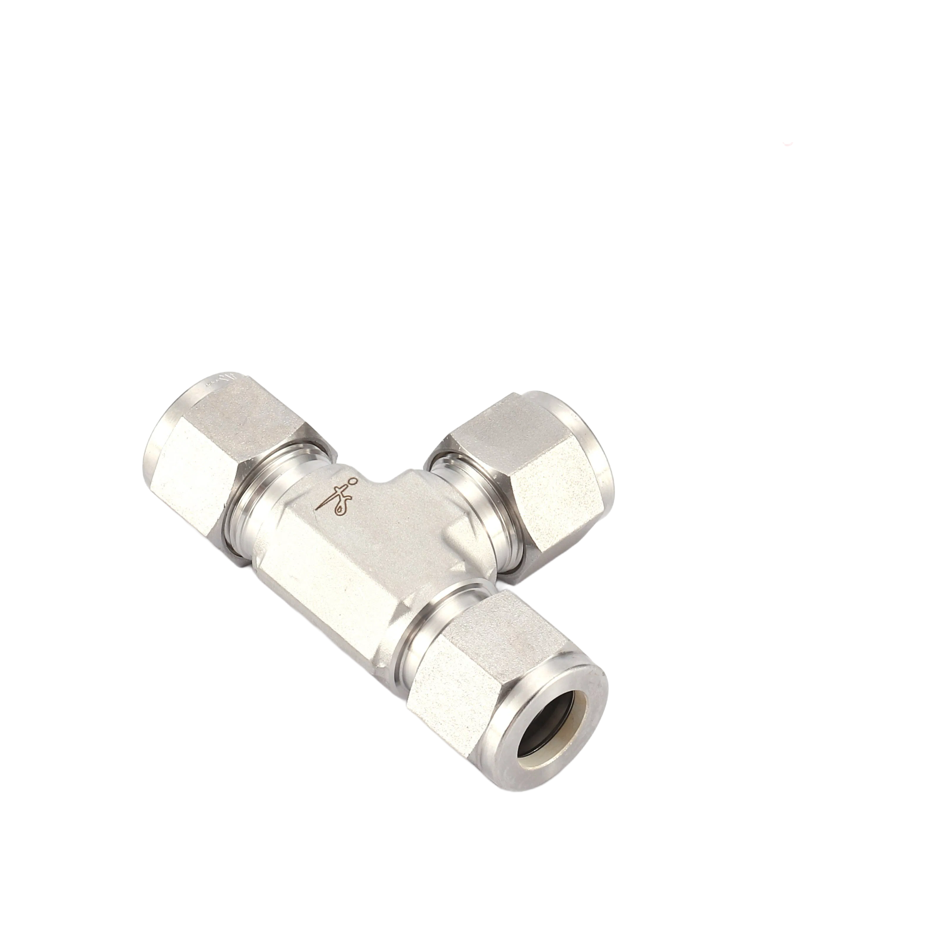 ISO Certified Stainless Steel Tube Unions - High Temperature Resistance Up To 649°C