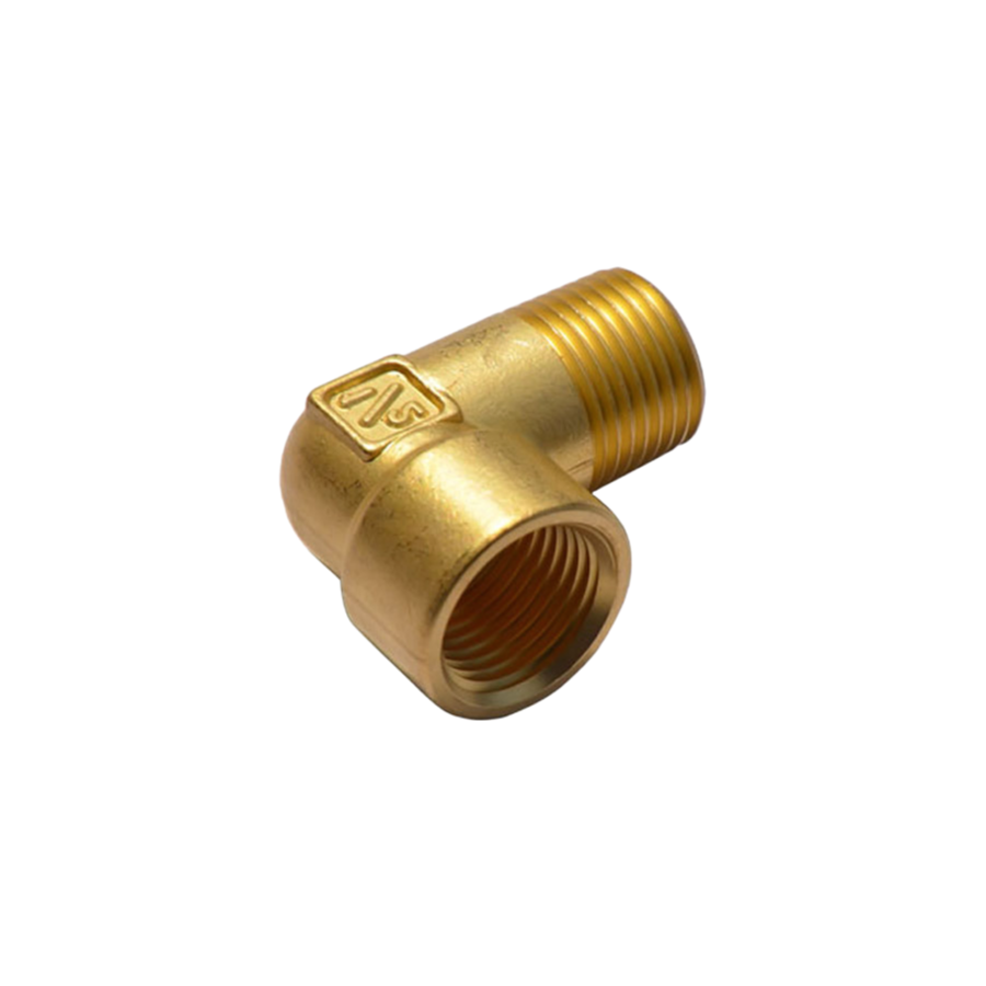 Wholesale Brass Pipe Fittings with Nickel Plated Surface and Multiple Thread Standards