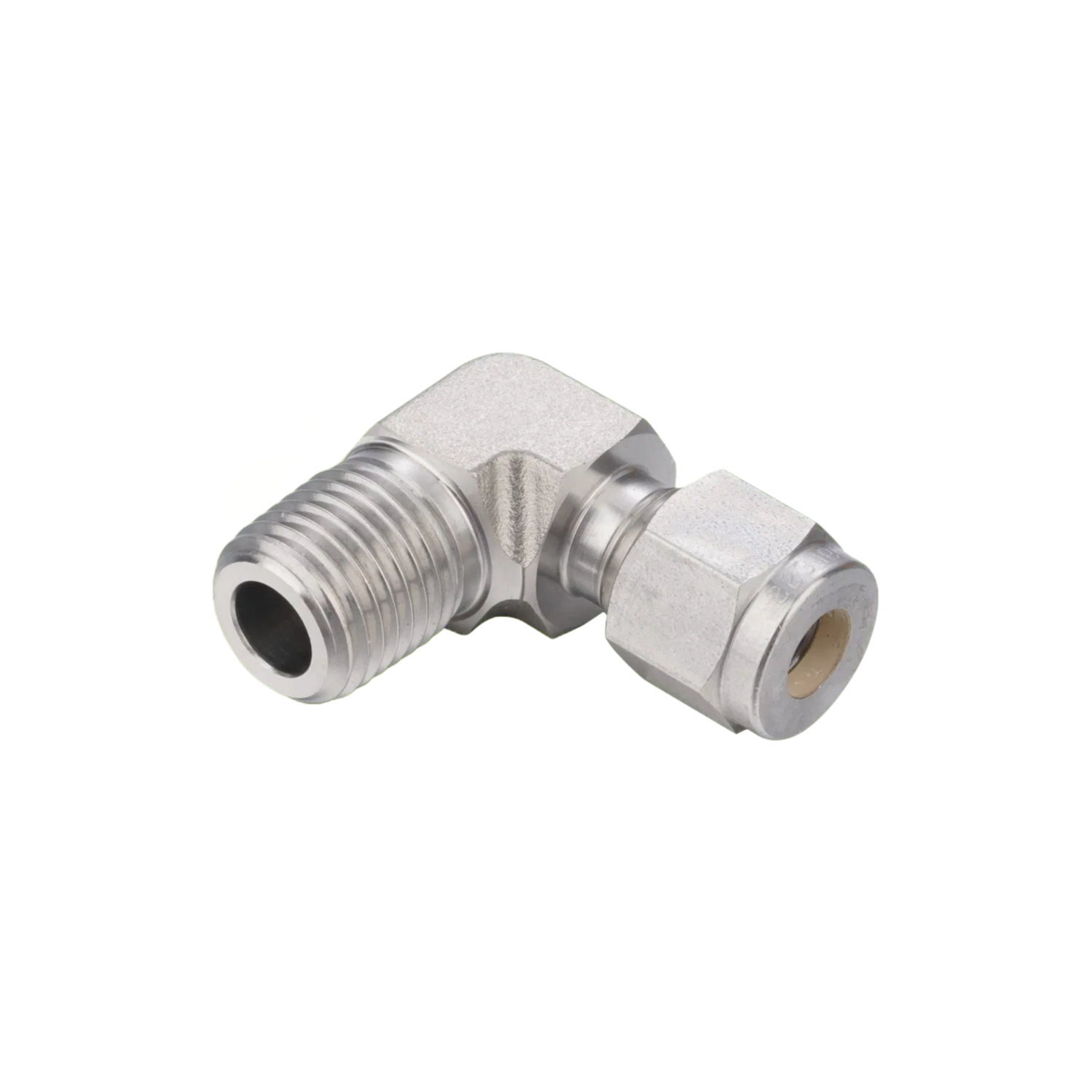 High Quality 316L Stainless Steel Three Way Male Thread Fittings with Double Ferrule Design