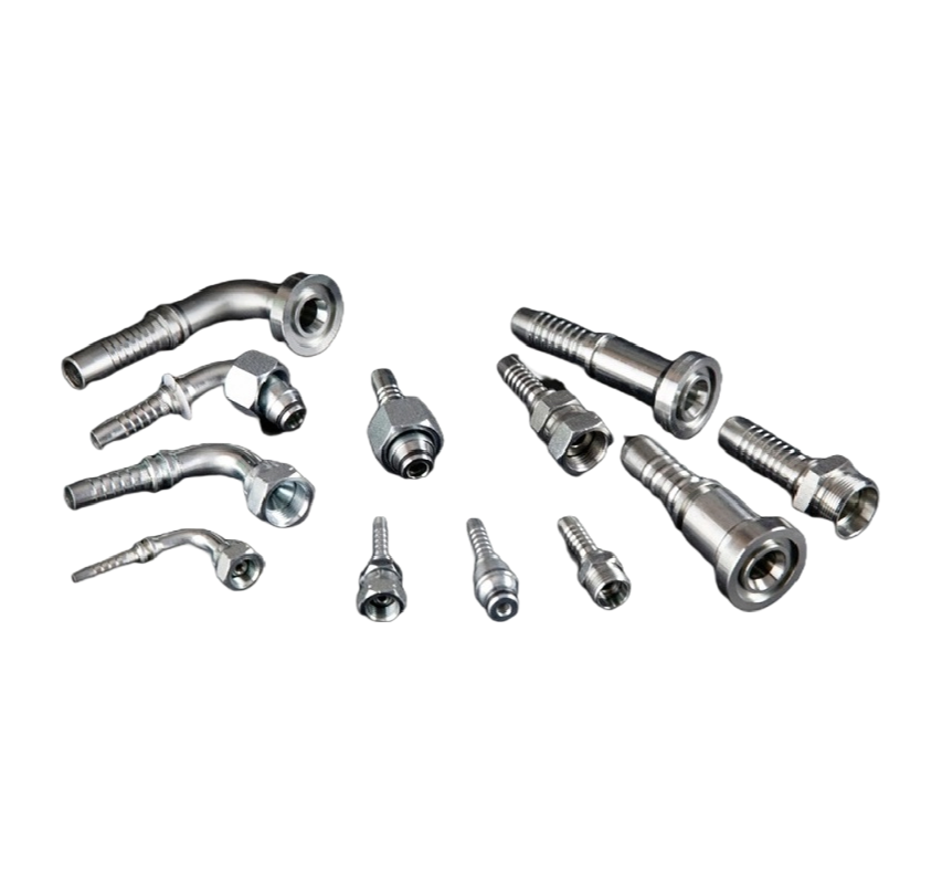 Bulk Supply of 45 Degree JIC Female Fittings with Zinc and Nickel Surface Treatment