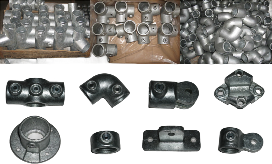 Galvanized Pipe Joint Connectors with TUV CE ISO Certification for Construction
