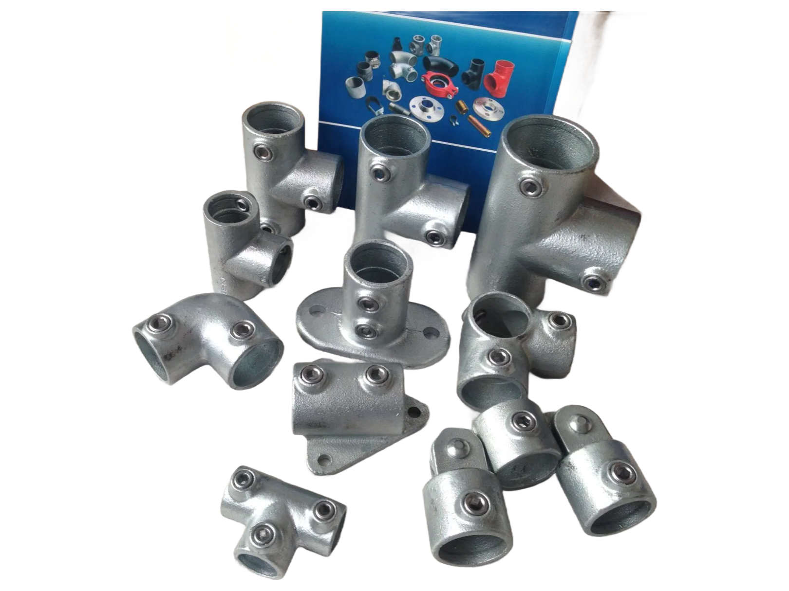 Galvanized Pipe Joint Connectors with TUV CE ISO Certification for Construction