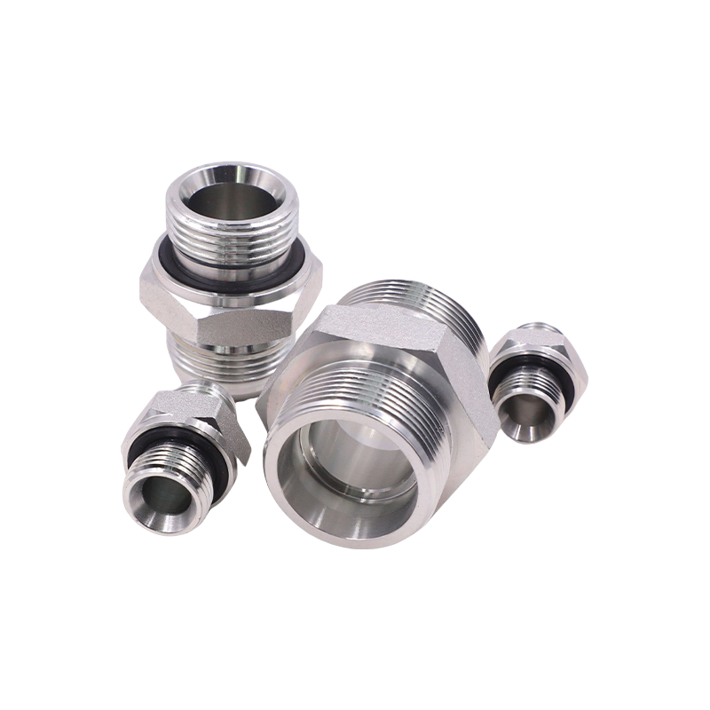 Customizable Medium Carbon Steel Hydraulic Hose Joints with Galvanized Surface Treatment