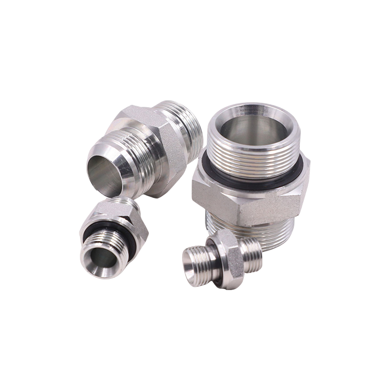 Customizable Medium Carbon Steel Hydraulic Hose Joints with Galvanized Surface Treatment